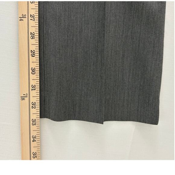 Halogen Gray Womens Business Pants Suit Sz 4/6 Taylor Fit Interview Careerwear - Picture 10 of 16